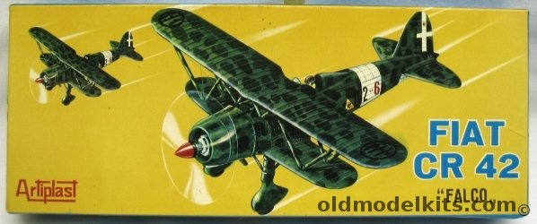 Artiplast 1/40 Fiat CR-42 Falco Italian Air Force plastic model kit